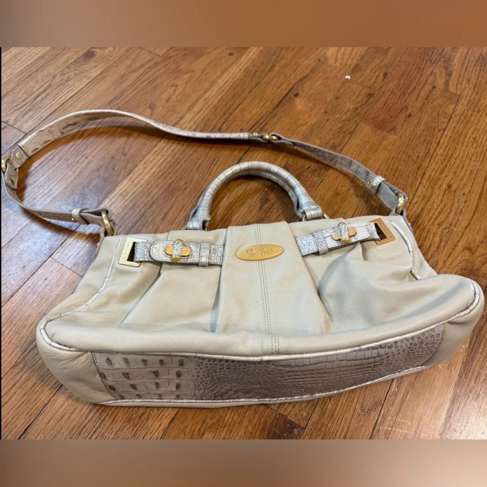 Brahmin Charleston/Caroline Smooth Leather Top Handle handbag and crossbody bag - Picture 3 of 6